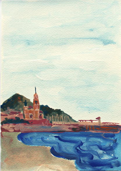 Sitges by the Beach - No. 3 - Original Painting