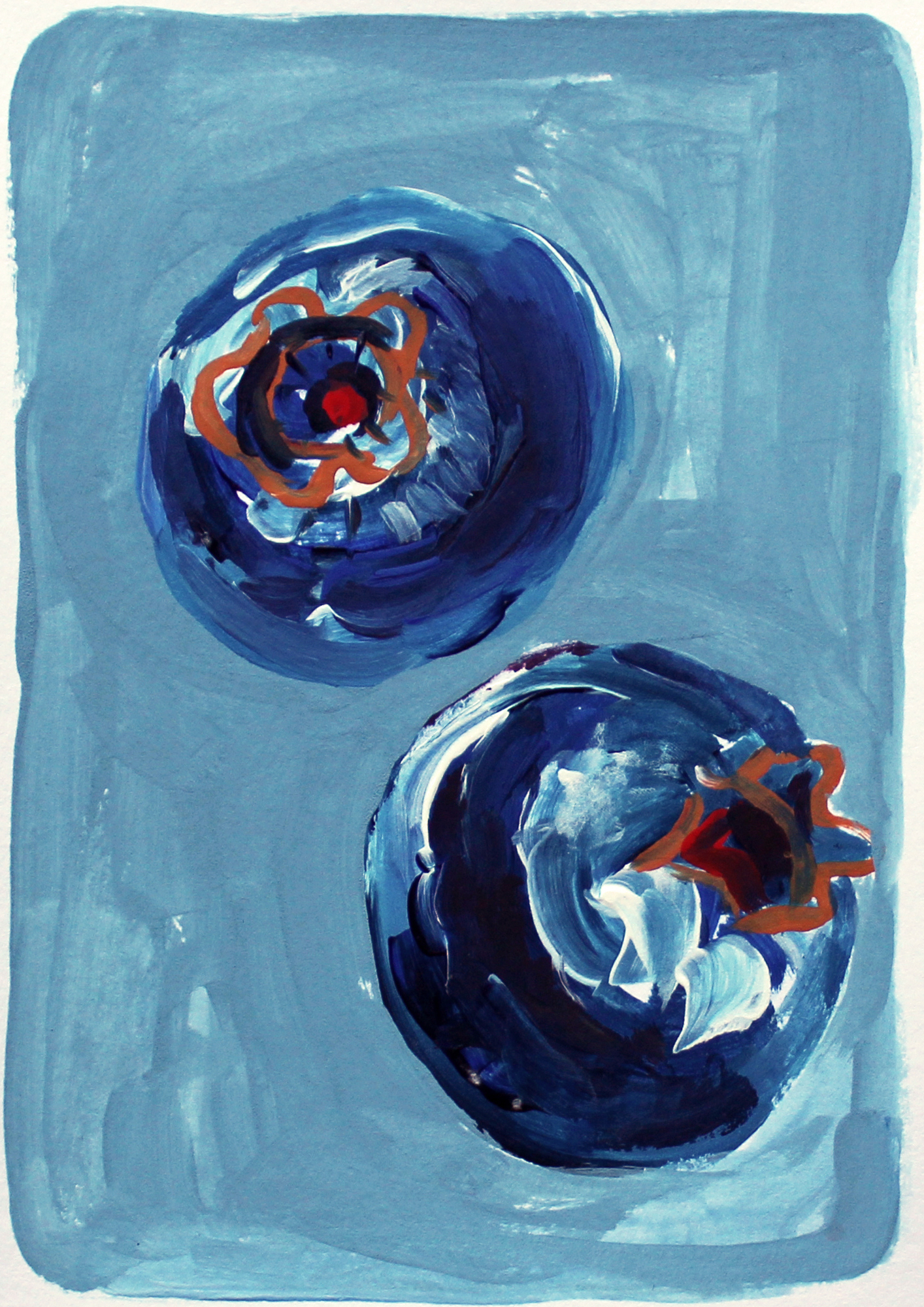 Blue Berries - Original Painting