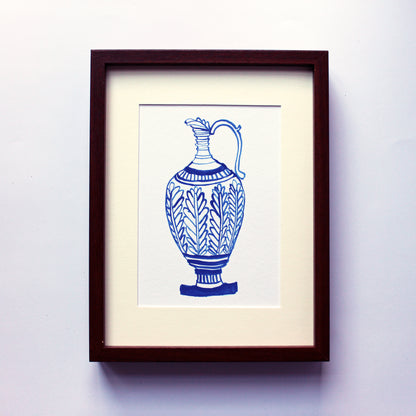 Blue Pot - No. 1 - Original Painting