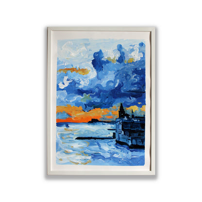 Sitges by the Beach - No. 13 - Original Painting