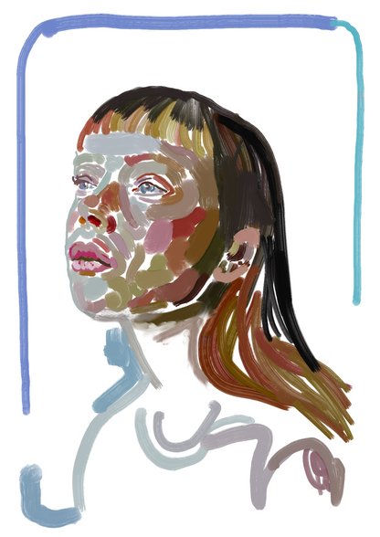 Portrait of a Girl - No.9 - Fine Art Print