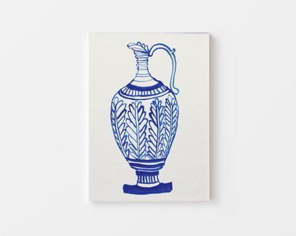 Blue Pot - No.01 - Fine Art Print