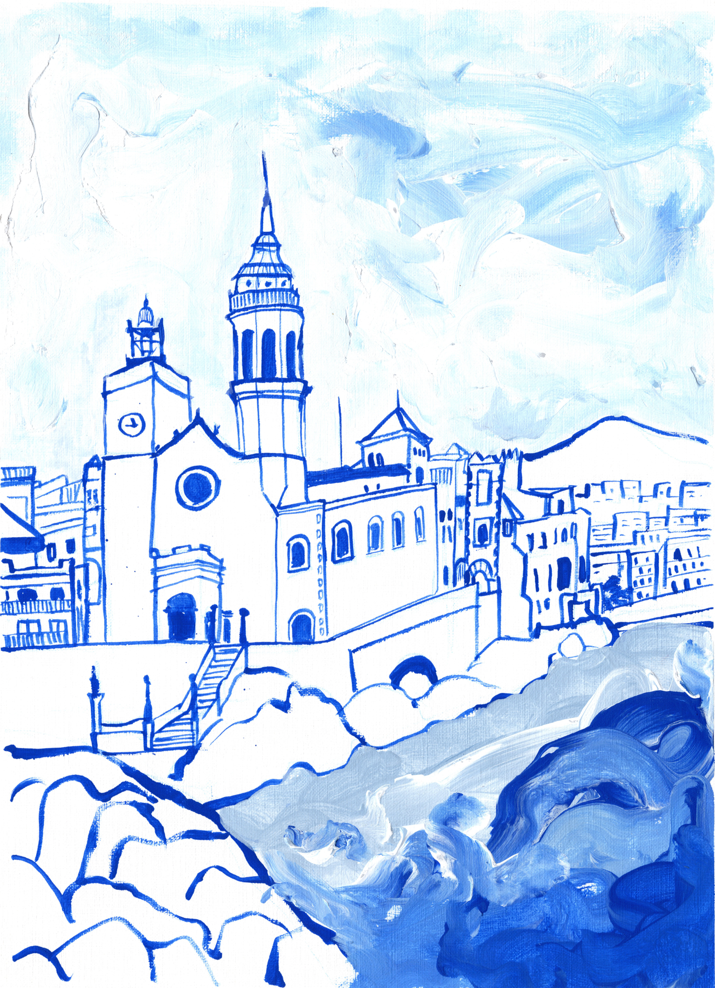 Oh Sitges! - Original Painting