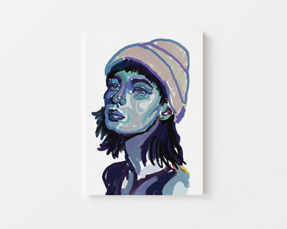 Portrait of a Girl - No.10 - Fine Art Print