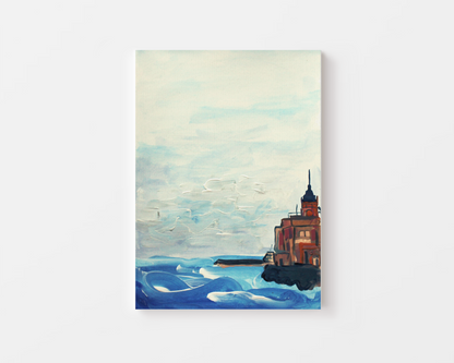 Sitges by the Beach - No.2 - Fine Art Print